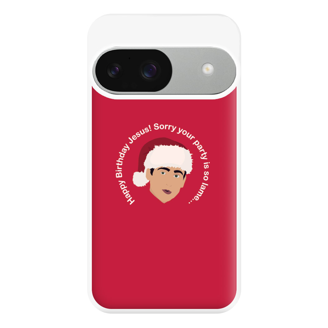 Happy Birthday Jesus Phone Case for Google Pixel 9 / 9 Pro