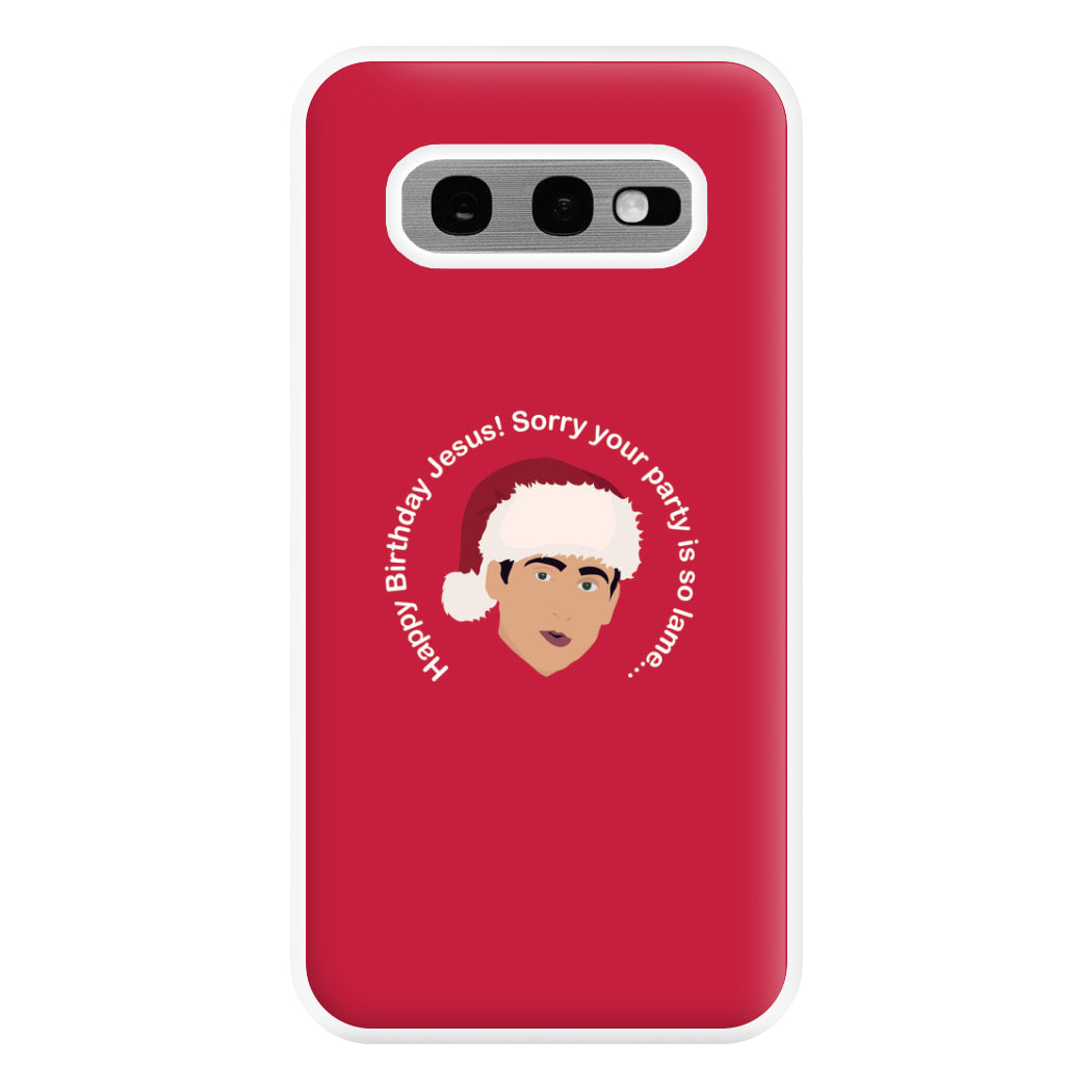 Happy Birthday Jesus Phone Case for Galaxy S10e