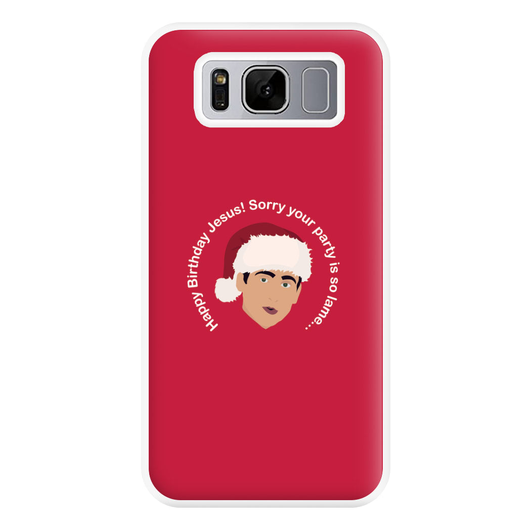 Happy Birthday Jesus Phone Case for Galaxy S8 Plus