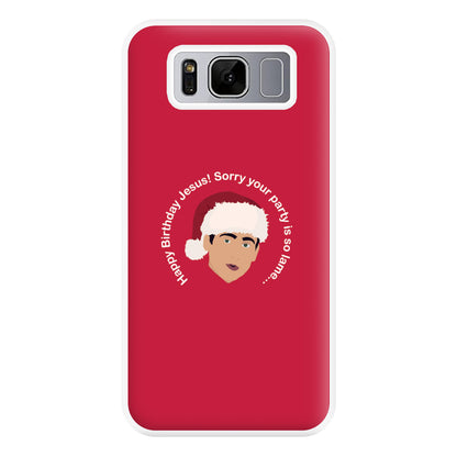 Happy Birthday Jesus Phone Case for Galaxy S8 Plus