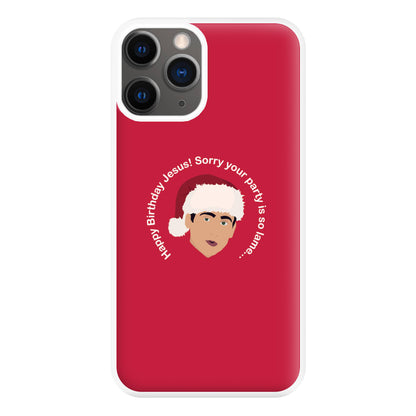 Happy Birthday Jesus Phone Case for iPhone 12 Pro Max