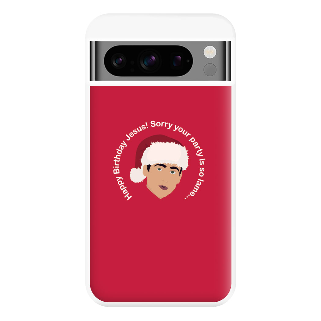 Happy Birthday Jesus Phone Case for Google Pixel 8 Pro