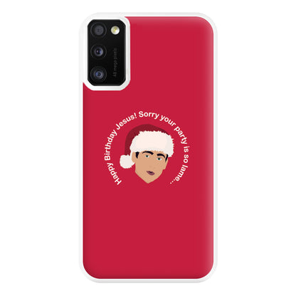 Happy Birthday Jesus Phone Case for Galaxy A41