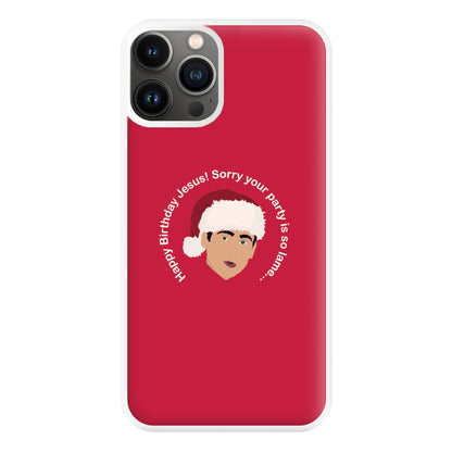 Happy Birthday Jesus Phone Case for iPhone 13 Pro Max