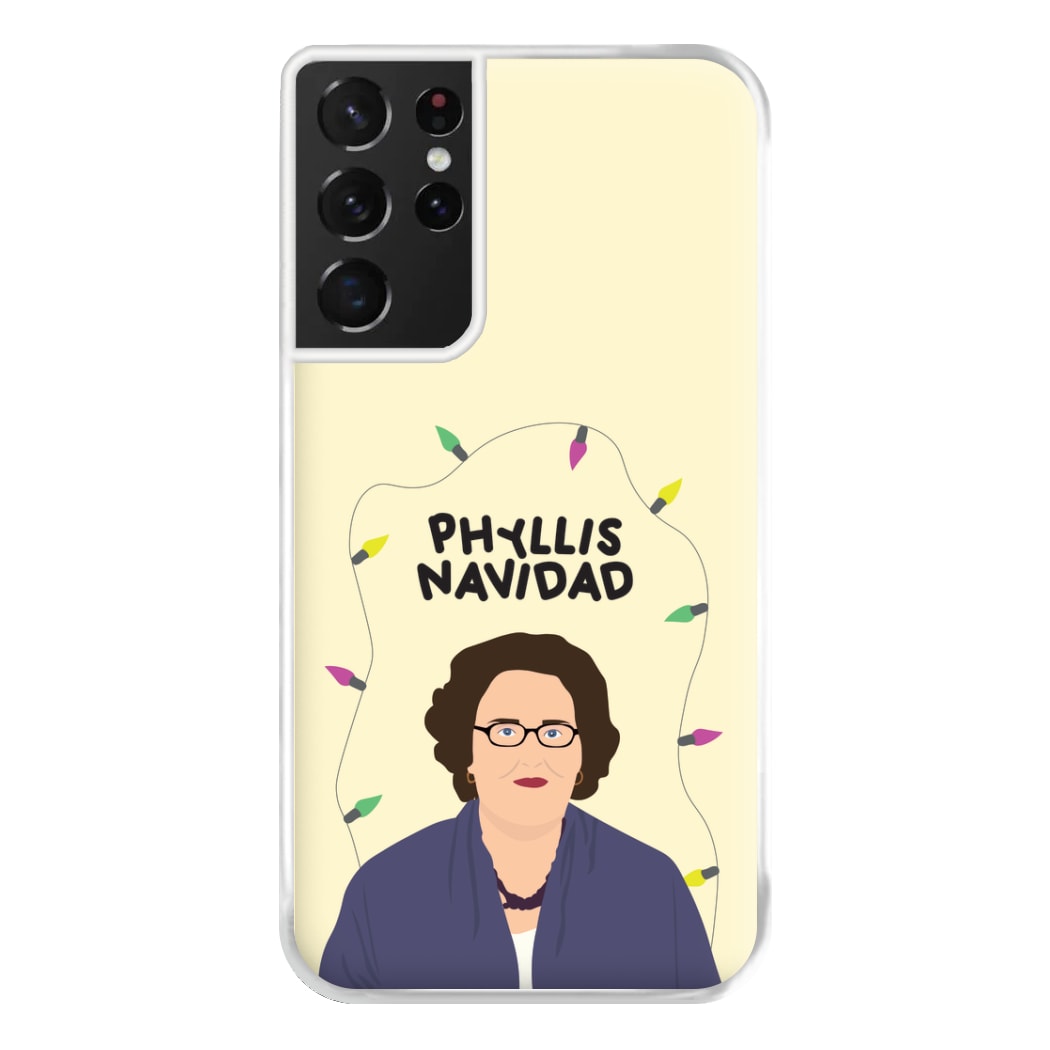 Phyllis Navidad Phone Case for Galaxy S21 Ultra