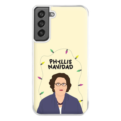 Phyllis Navidad Phone Case for Galaxy S21FE