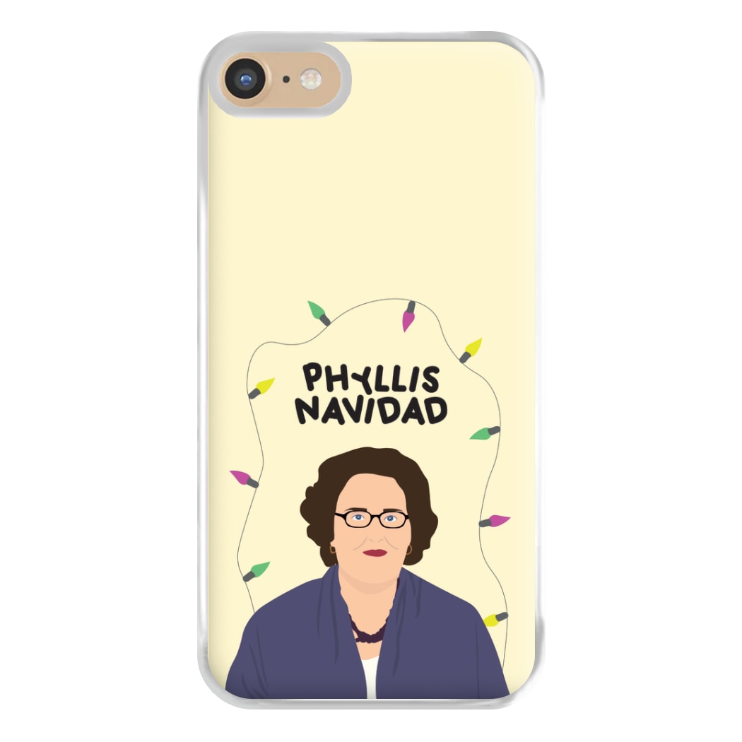 Phyllis Navidad Phone Case for iPhone 6 / 7 / 8 / SE