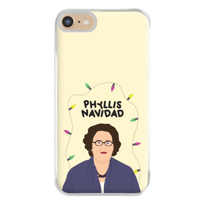 Phyllis Navidad Phone Case for iPhone 6 / 7 / 8 / SE