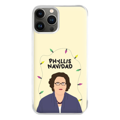 Phyllis Navidad Phone Case for iPhone 13 Pro Max