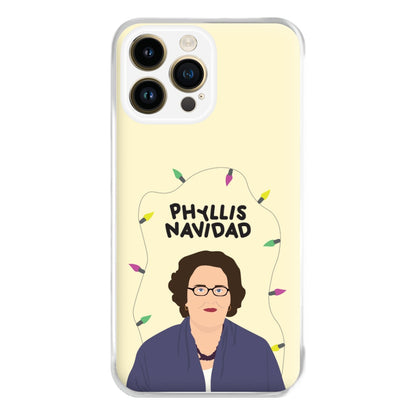 Phyllis Navidad Phone Case for iPhone 14 Pro Max