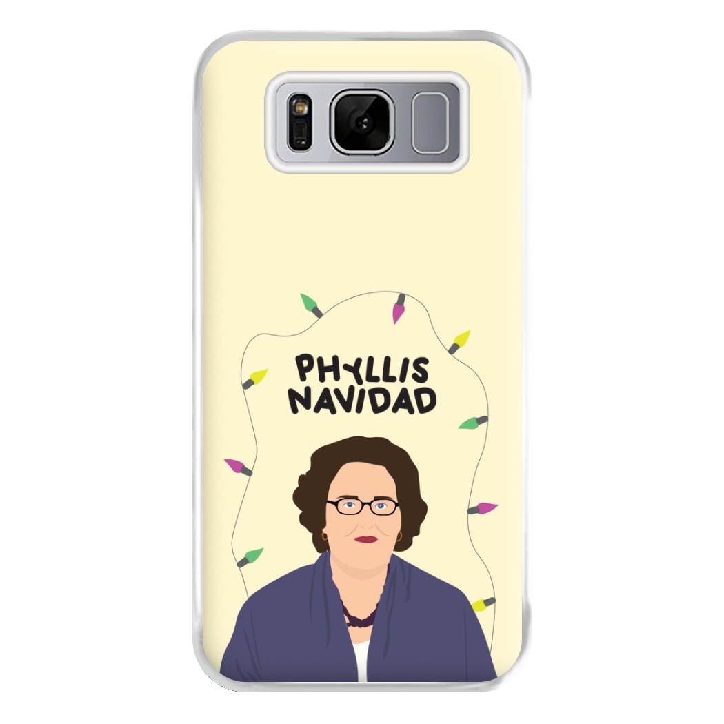 Phyllis Navidad Phone Case for Galaxy S8 Plus