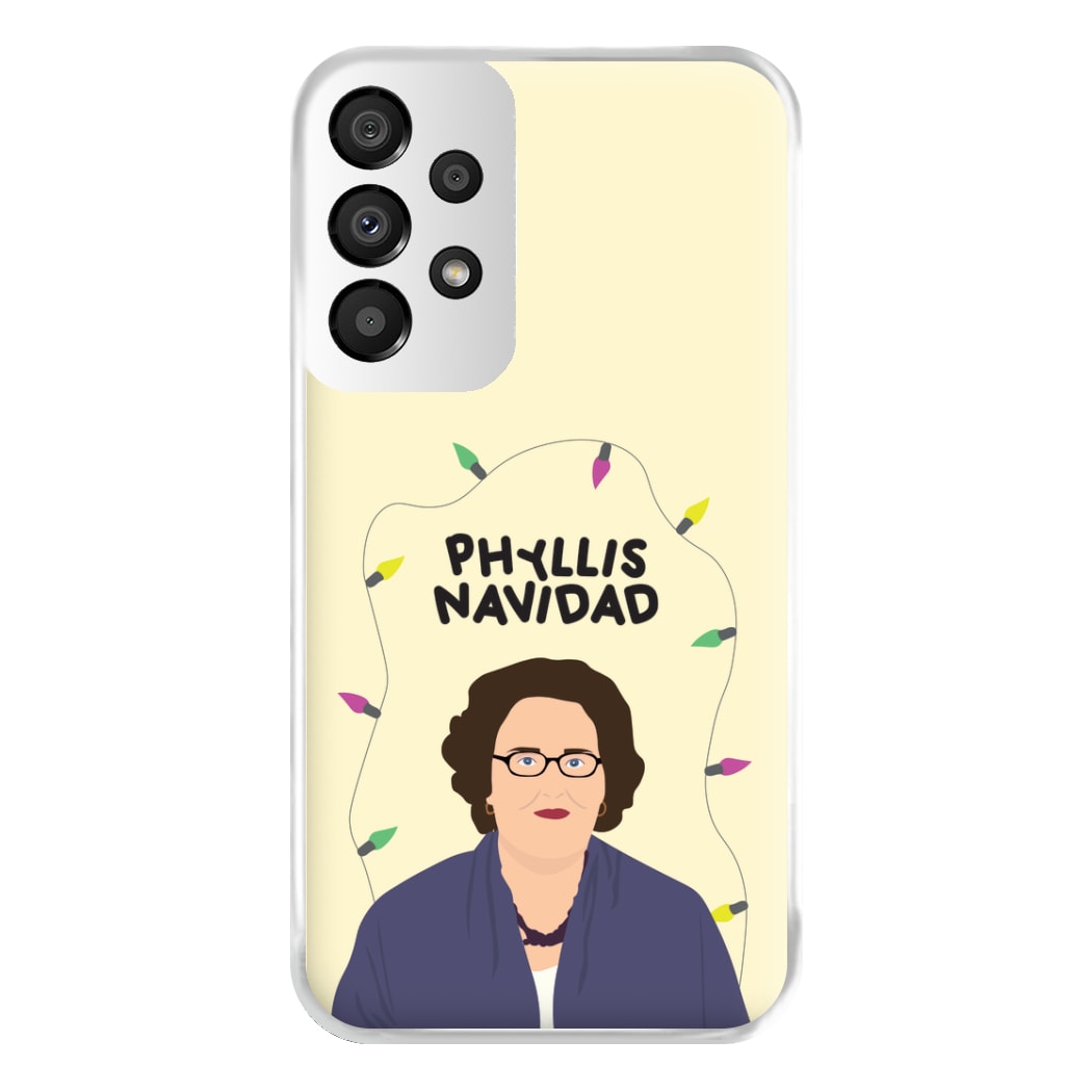 Phyllis Navidad Phone Case for Galaxy A33