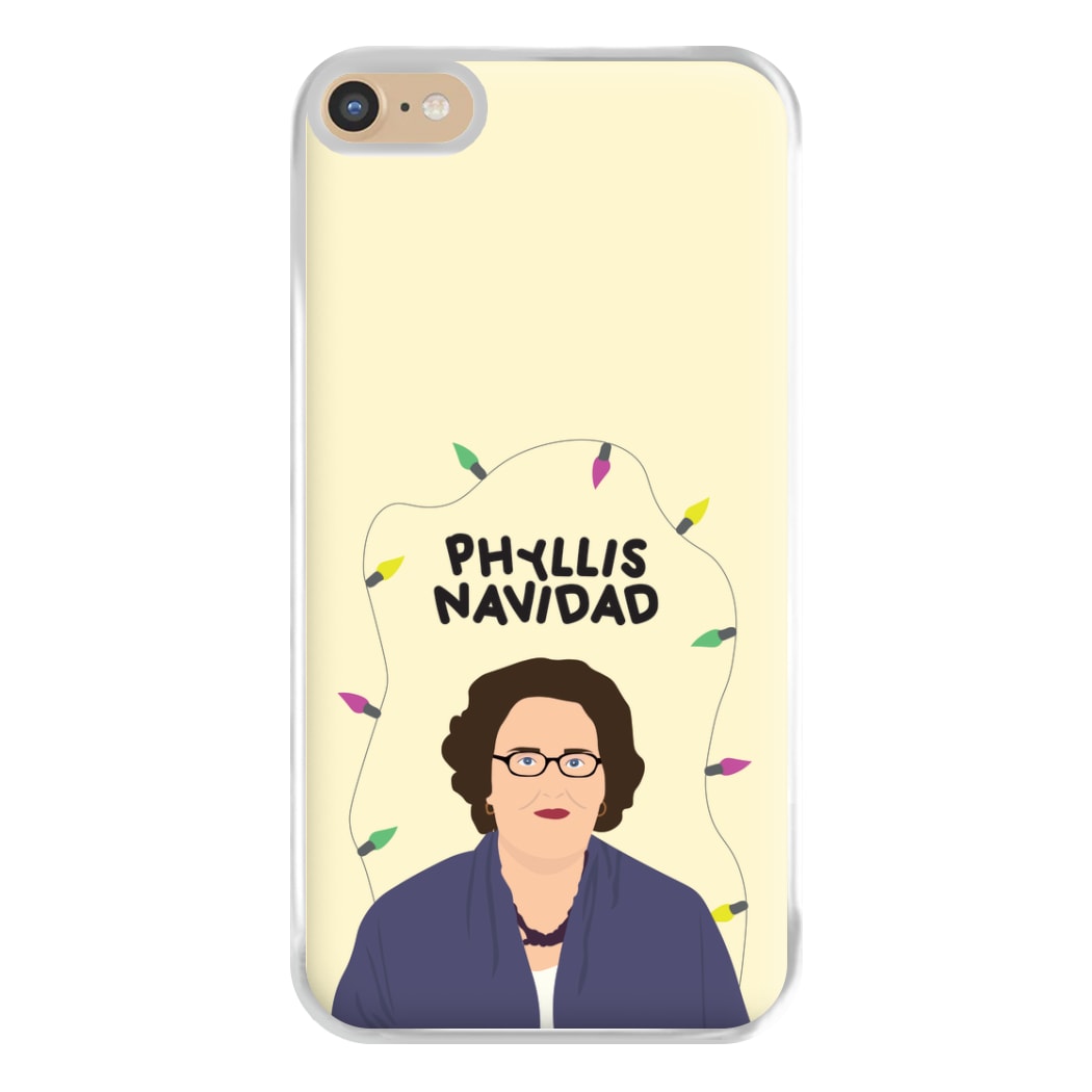 Phyllis Navidad Phone Case for iPhone 6 Plus / 7 Plus / 8 Plus