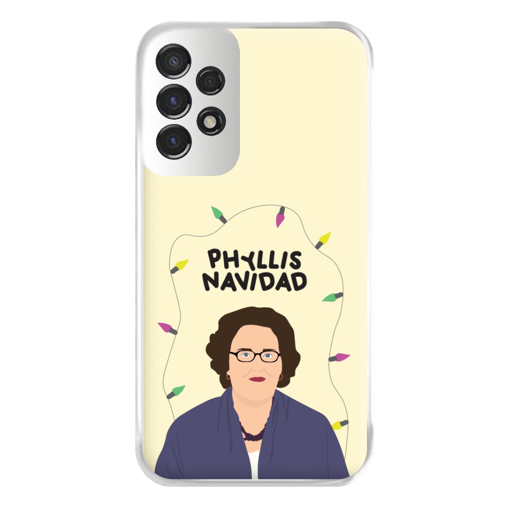 Phyllis Navidad Phone Case for Galaxy A53