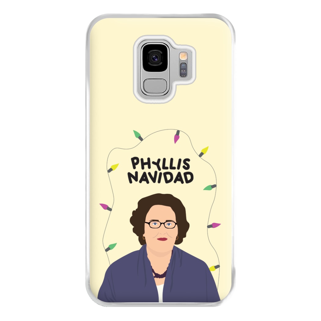 Phyllis Navidad Phone Case for Galaxy S9 Plus