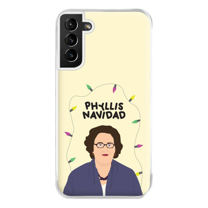 Phyllis Navidad Phone Case for Galaxy S21 Plus