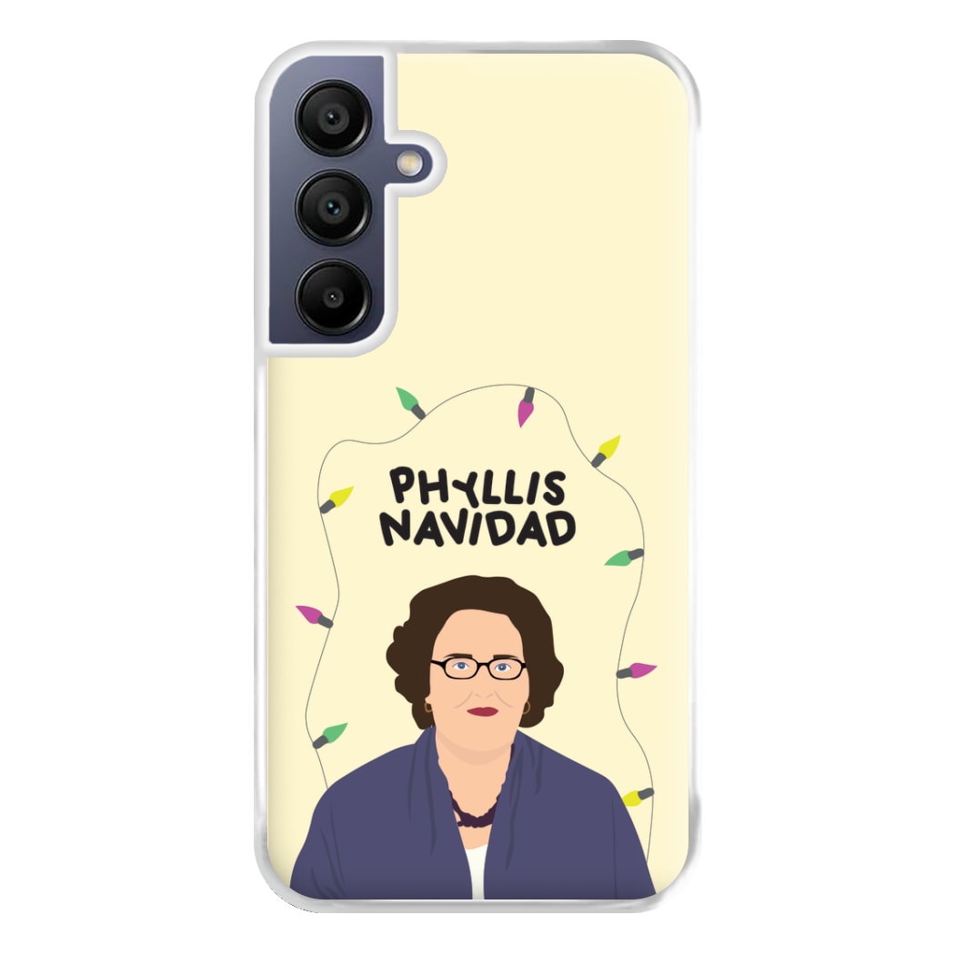 Phyllis Navidad Phone Case for Galaxy A16