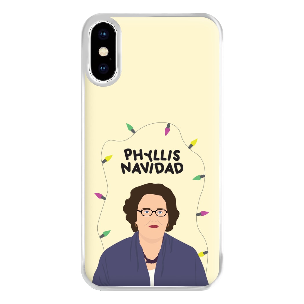 Phyllis Navidad Phone Case for iPhone XS Max