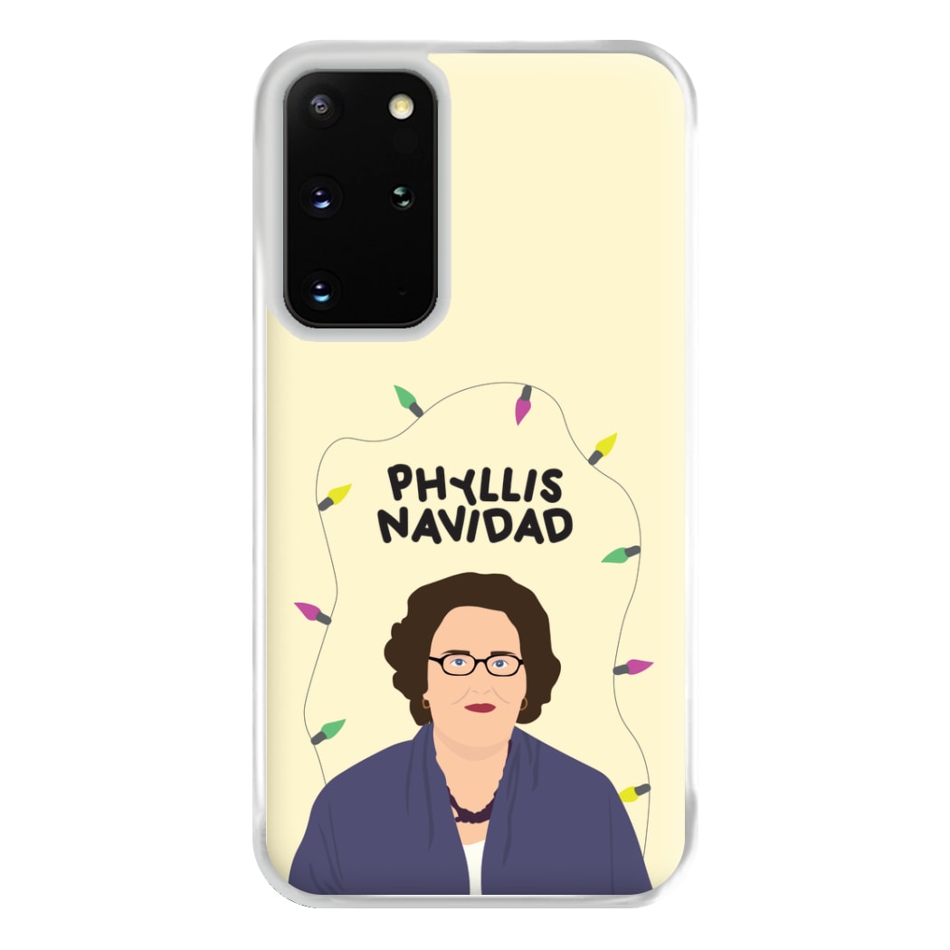 Phyllis Navidad Phone Case for Galaxy S20 Plus