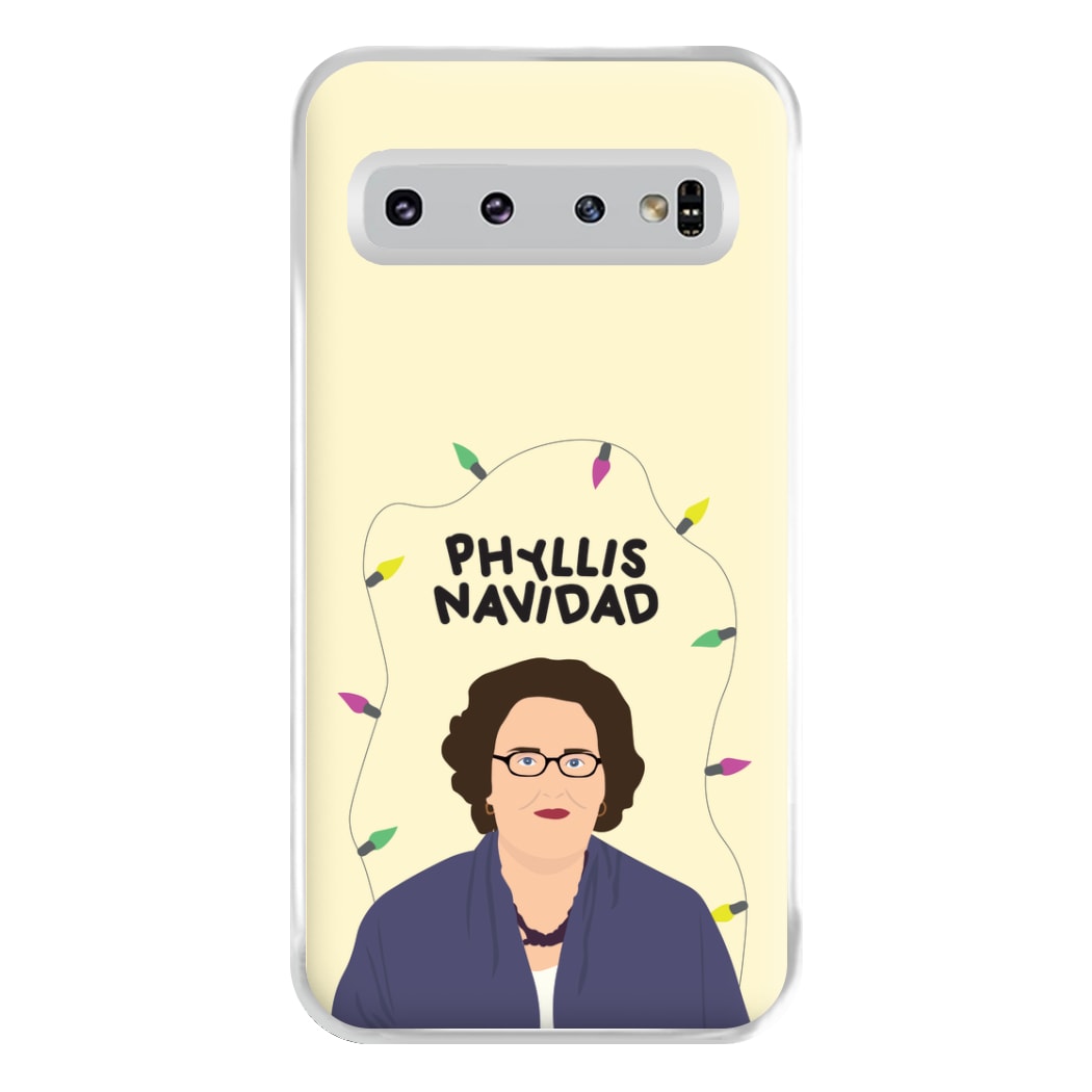 Phyllis Navidad Phone Case for Galaxy S10 Plus