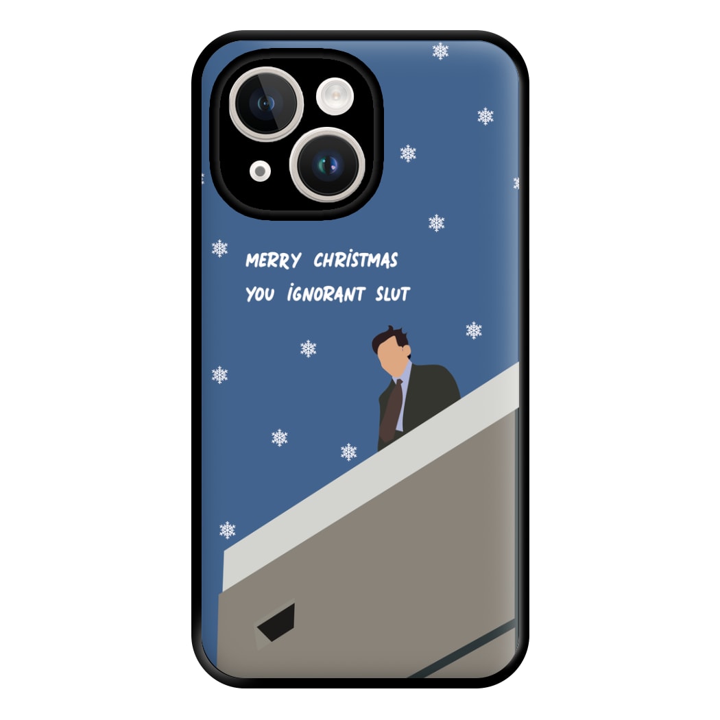 Merry Christmas You Ignorant Slut Phone Case for iPhone 14 Plus