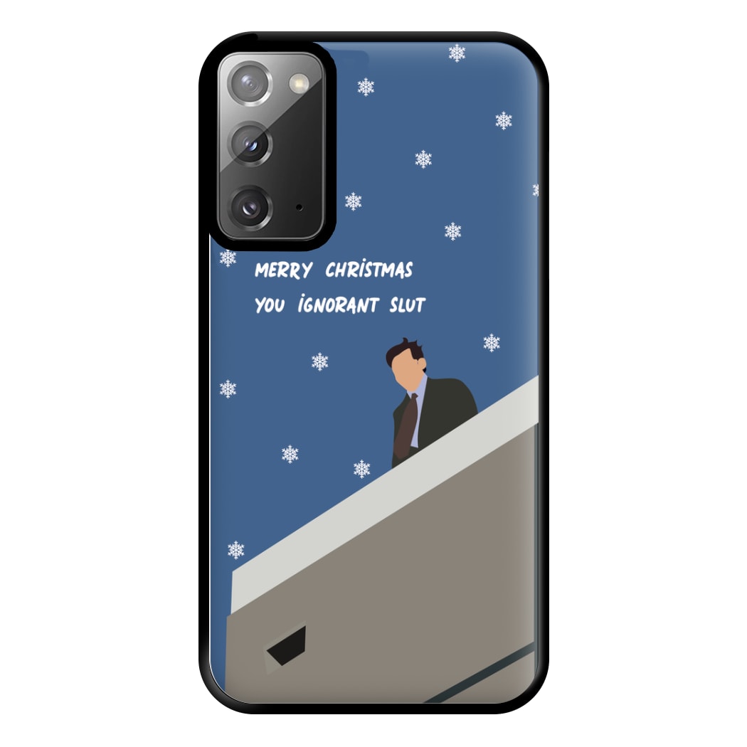 Merry Christmas You Ignorant Slut Phone Case for Galaxy Note 20 Ultra