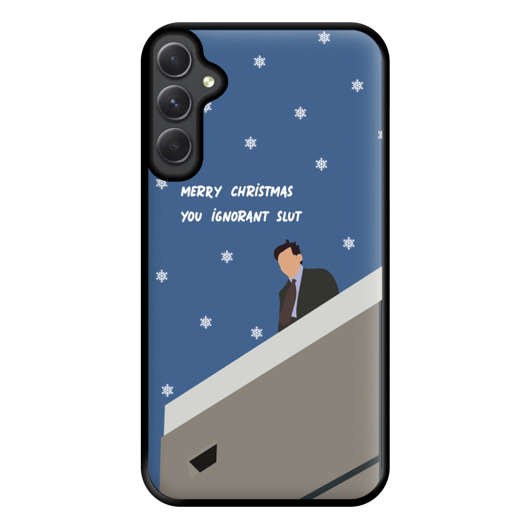 Merry Christmas You Ignorant Slut Phone Case for Galaxy A54