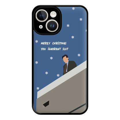 Merry Christmas You Ignorant Slut Phone Case for iPhone 14