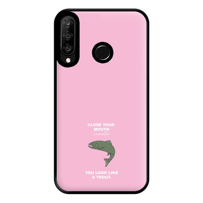 Close Your Mouth Phone Case for Huawei P30 Lite