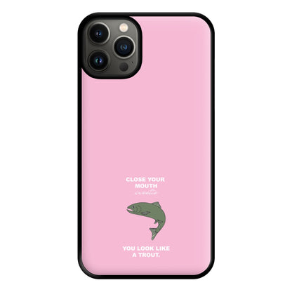 Close Your Mouth Phone Case for iPhone 13