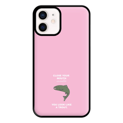 Close Your Mouth Phone Case for iPhone 12 Mini