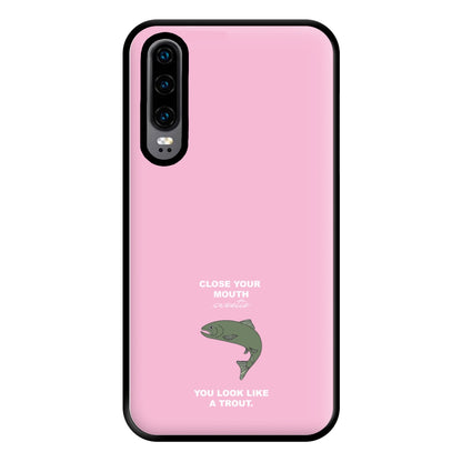 Close Your Mouth Phone Case for Huawei P30