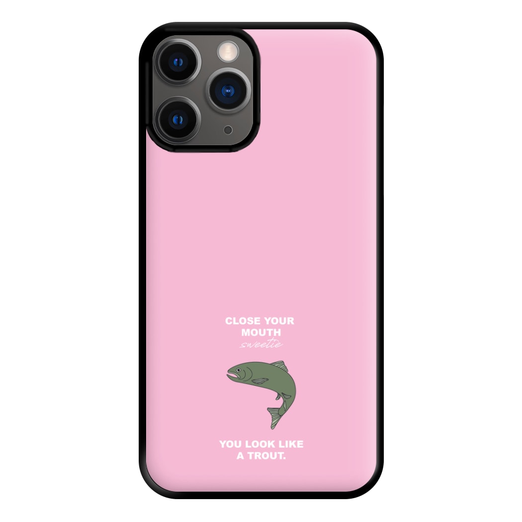 Close Your Mouth Phone Case for iPhone 12 Pro Max