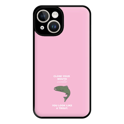 Close Your Mouth Phone Case for iPhone 14