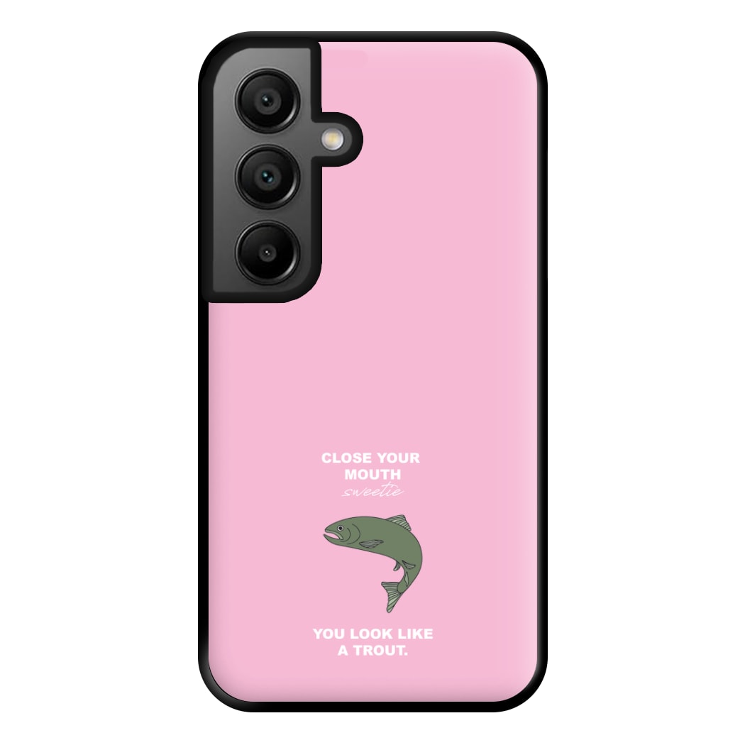 Close Your Mouth Phone Case for Google Pixel 8