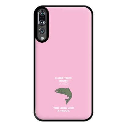 Close Your Mouth Phone Case for Huawei P20 Pro