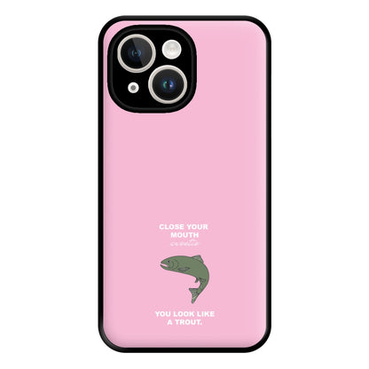 Close Your Mouth Phone Case for iPhone 14 Plus