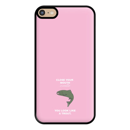 Close Your Mouth Phone Case for iPhone 6 Plus / 7 Plus / 8 Plus