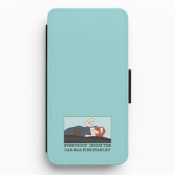Everybody Inside The Car Was Fine Stanley Flip / Wallet Phone Case
