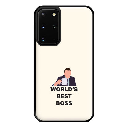 World's Best Boss Phone Case for Galaxy S20 Plus