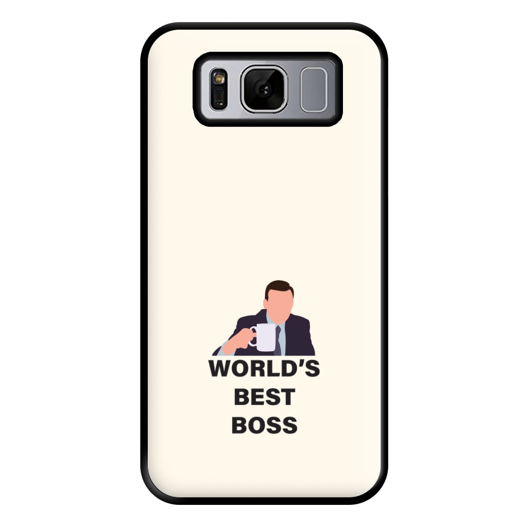 World's Best Boss Phone Case for Galaxy S8 Plus