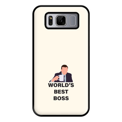 World's Best Boss Phone Case for Galaxy S8 Plus