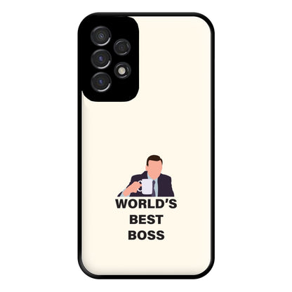 World's Best Boss Phone Case for Galaxy A53