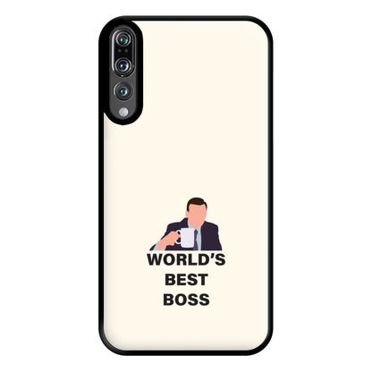 World's Best Boss Phone Case for Huawei P20 Pro