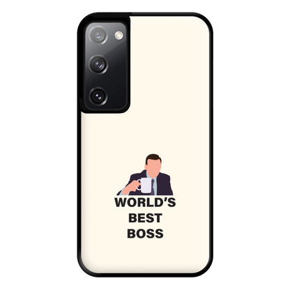 World's Best Boss Phone Case for Galaxy S20