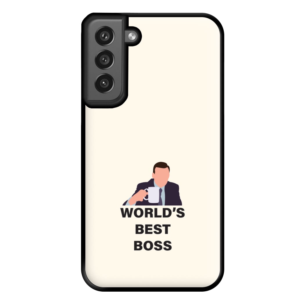 World's Best Boss Phone Case for Galaxy S21FE