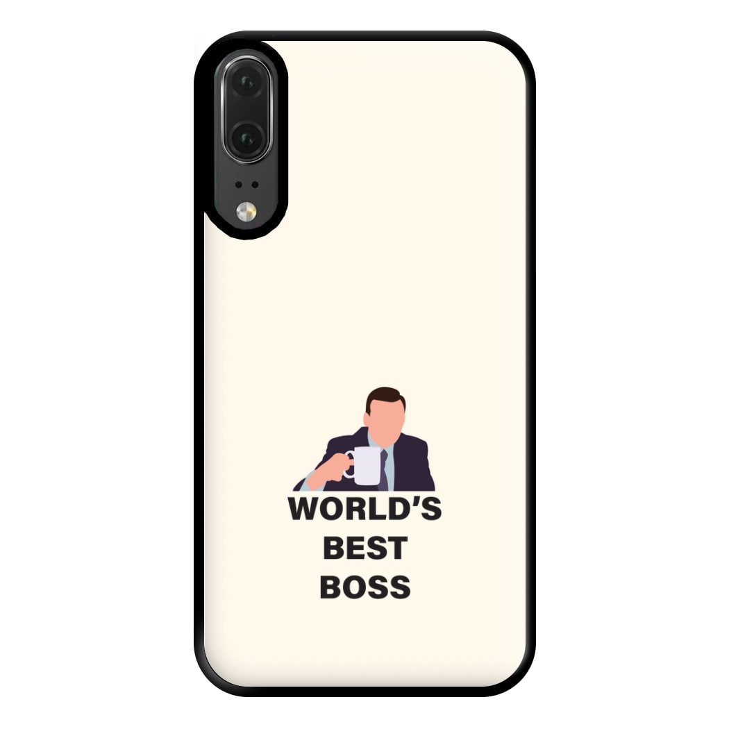 World's Best Boss Phone Case for Huawei P20