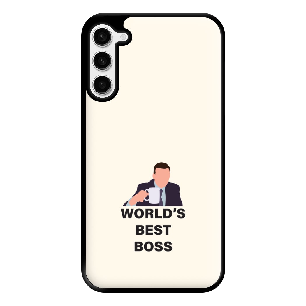 World's Best Boss Phone Case for Galaxy S23 Plus