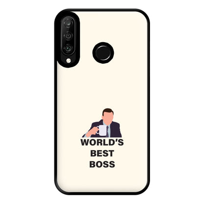 World's Best Boss Phone Case for Huawei P30 Lite