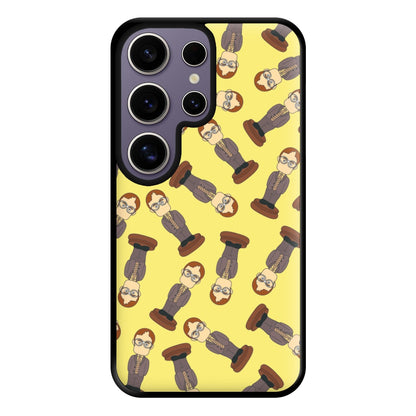 Dwight Pattern Phone Case for Galaxy S25 Ultra